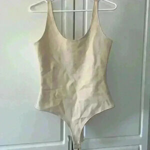NWT Freeme Tan Thong Bodysuit